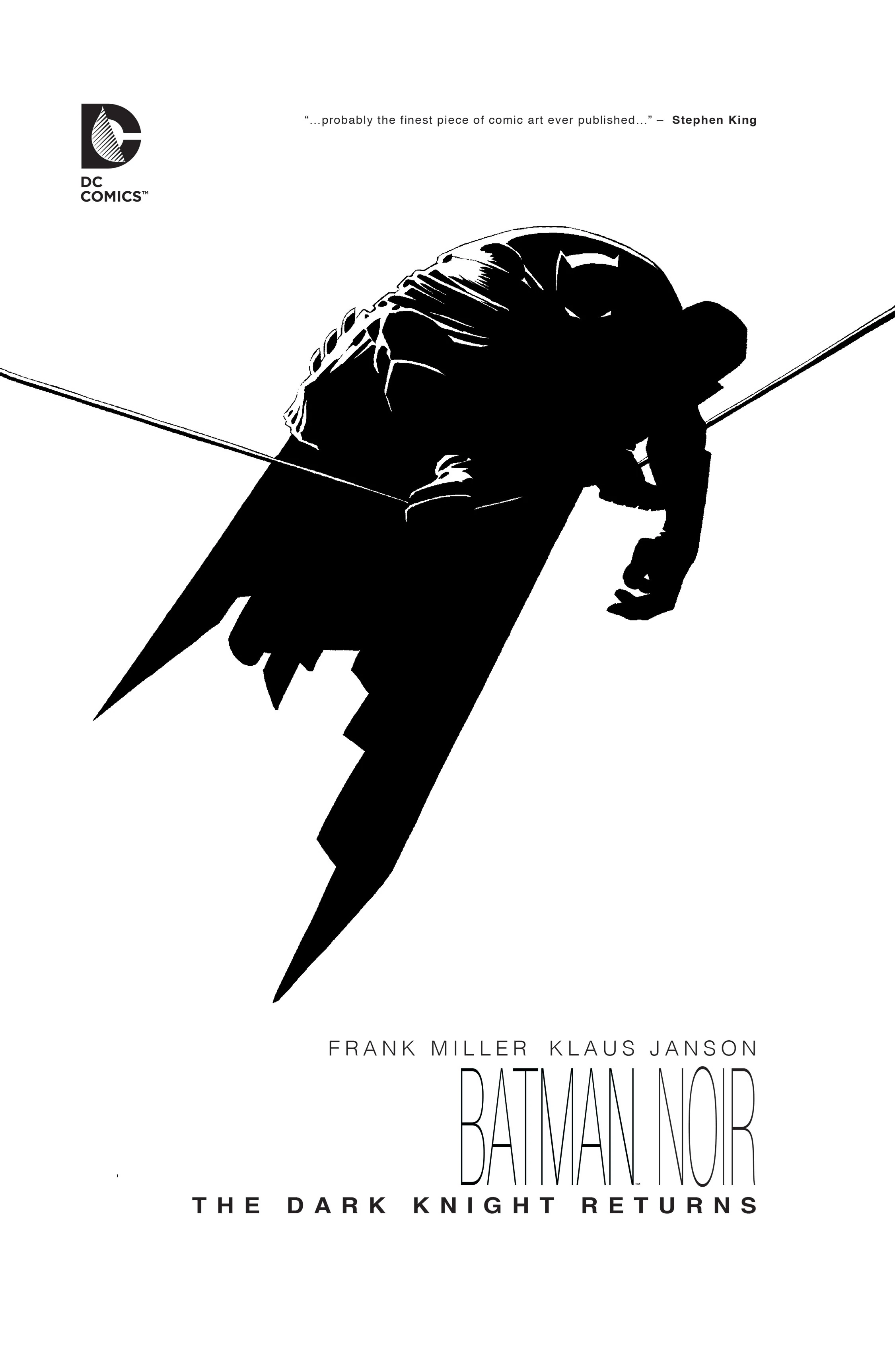 Batman Noir: Dark Knight Returns (DC, 2017) cover